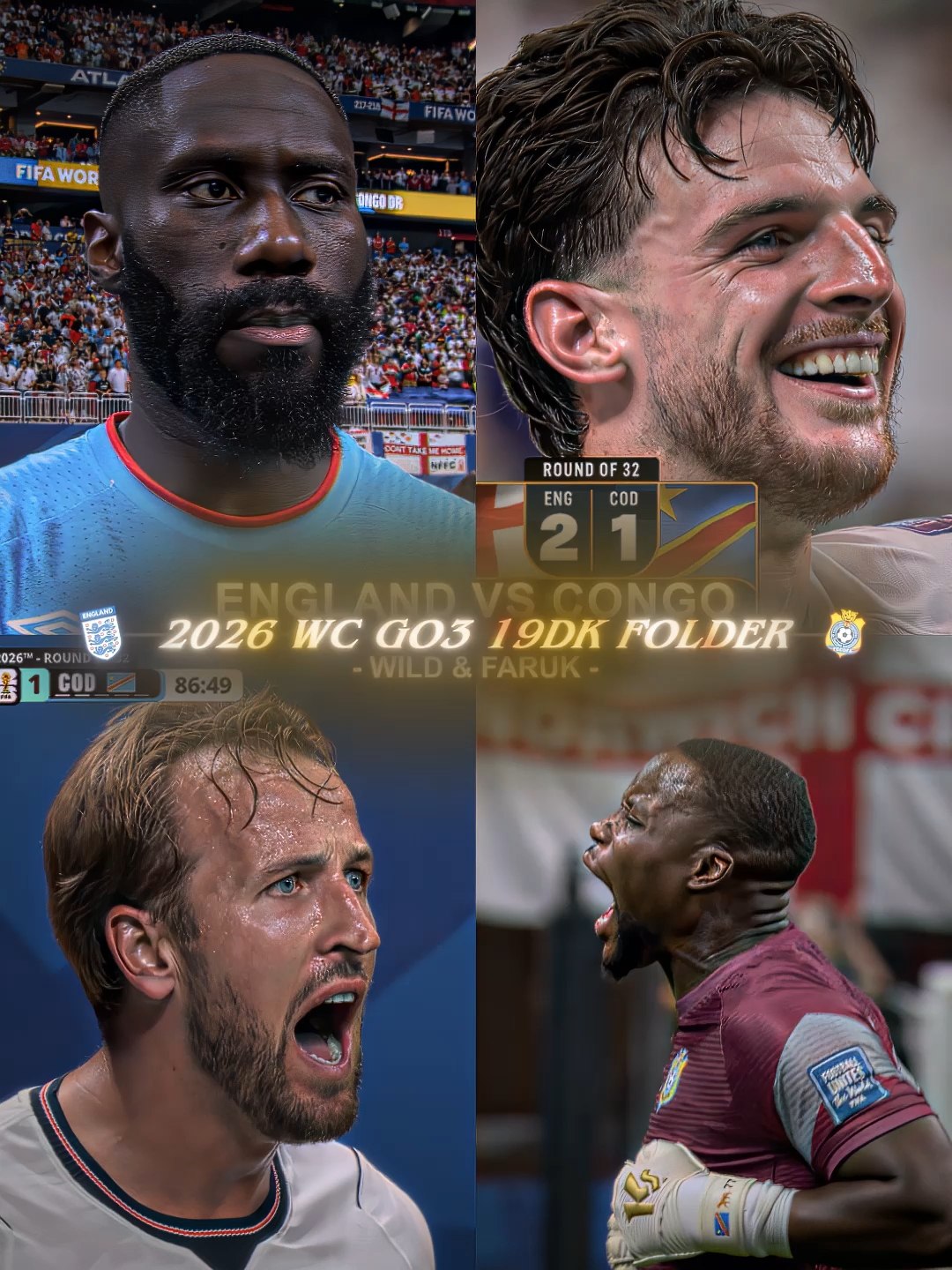 England vs Congo 2026 WC